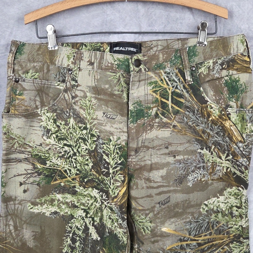 Realtree 36/34 Double Kneed Camo Pants - Picture 4 of 7